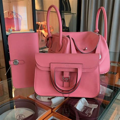 hermes bicolor rose azalee|most valuable hermes bag colors.